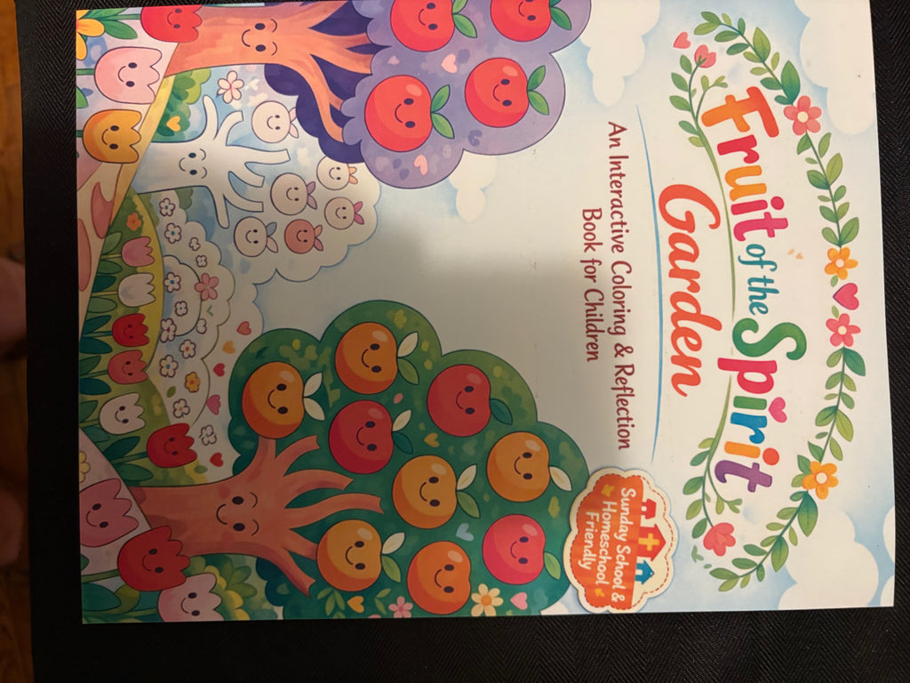 Fruit of the Spirit Garden: An Interactive Coloring & Reflection Book for Children